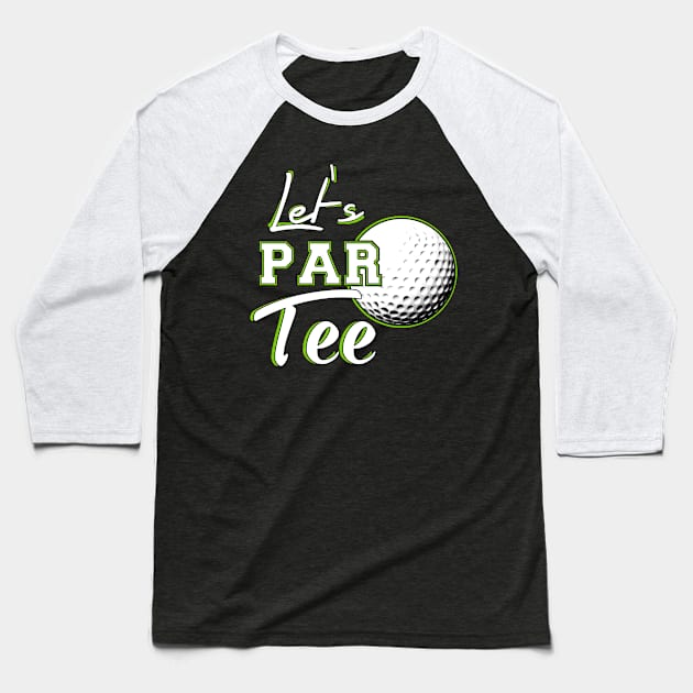 Golf T-Shirt Baseball T-Shirt by Stoney09